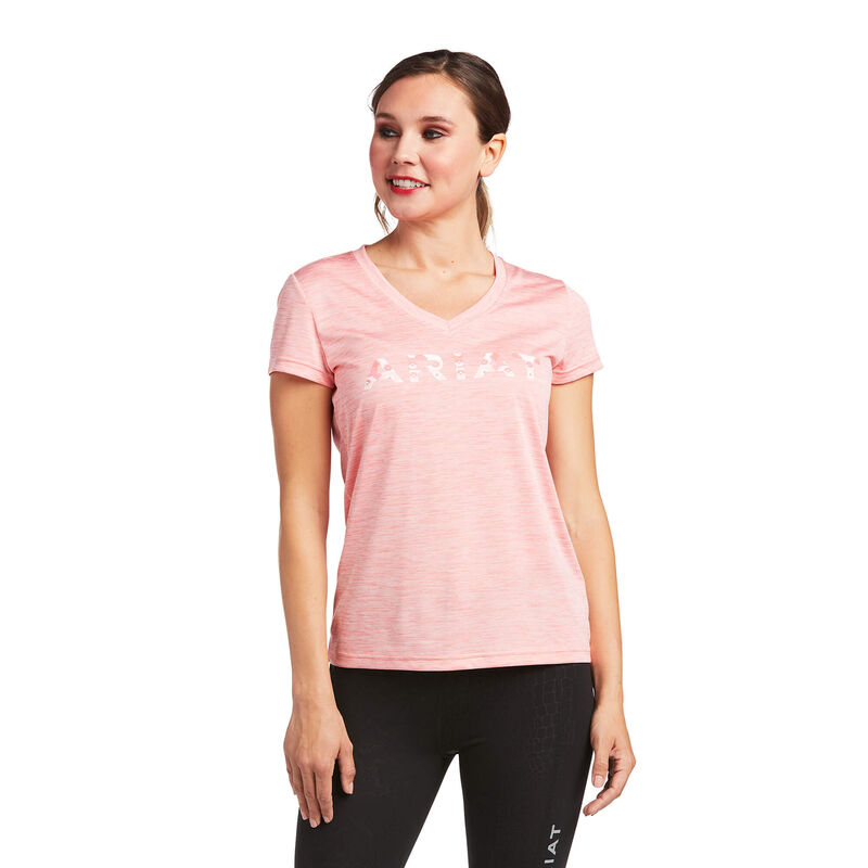 Ariat Hemden Damen - Laguna Logo Rosa ( ZSPOW-8906 )